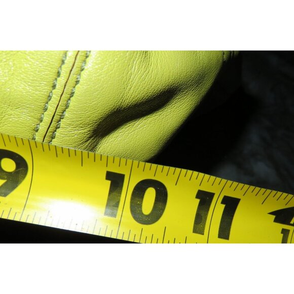 Coach 2004 Soho Canvas & Leather Mini Tote Buckle Front Flap Gorgeous Green! - Picture 12 of 13